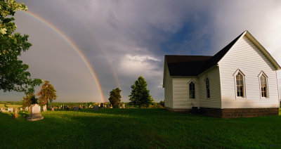 Rainbow at Mt. Zion Church