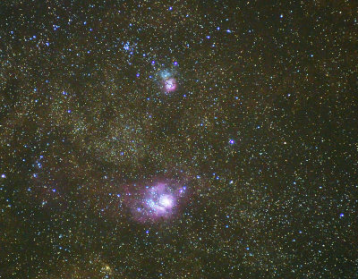 Messier 8 Region of Milky Way