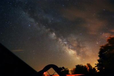 Milky Way Test Photograph