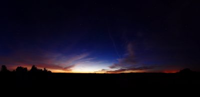 Deep Sunset Panorama