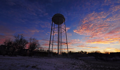 Winter Sunrise over Albany