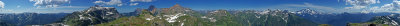 360 degree from top of Yellow Aster Butte (July)