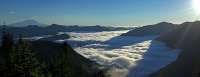 Clouds over Snoqualmie Pass