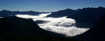 Clouds over Snoqualmie Pass