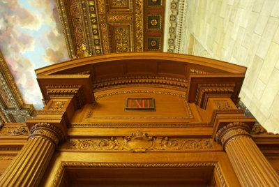 Exit (from NYPL Rose Main Reading Room)
