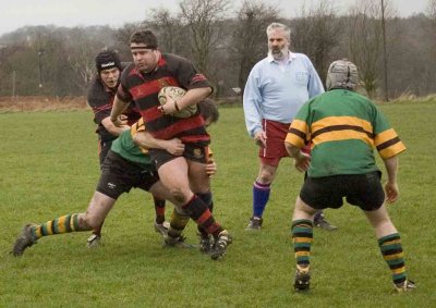 2nd XV whallop Bramley 56-12 on 26-01-2008
