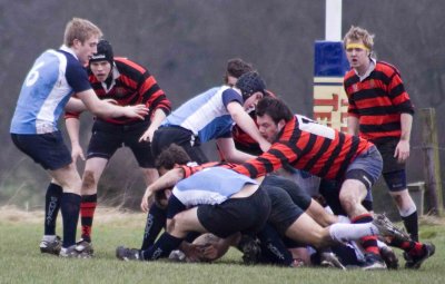 3rd XV entertain on the main pitch