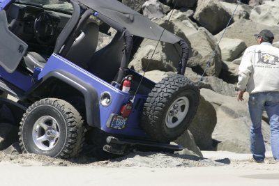 my bumper is on the ground