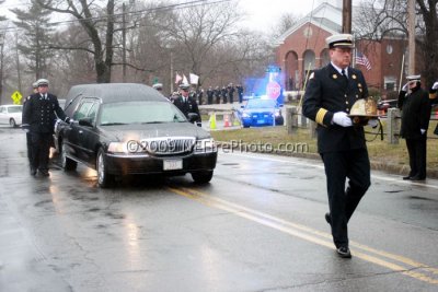 03/30/2009 Active Duty Death Funeral Deputy Chief Robert Fairburn East Bridgewater MA