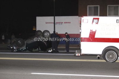 09/26/2010 Overturned Auto Detroit MI