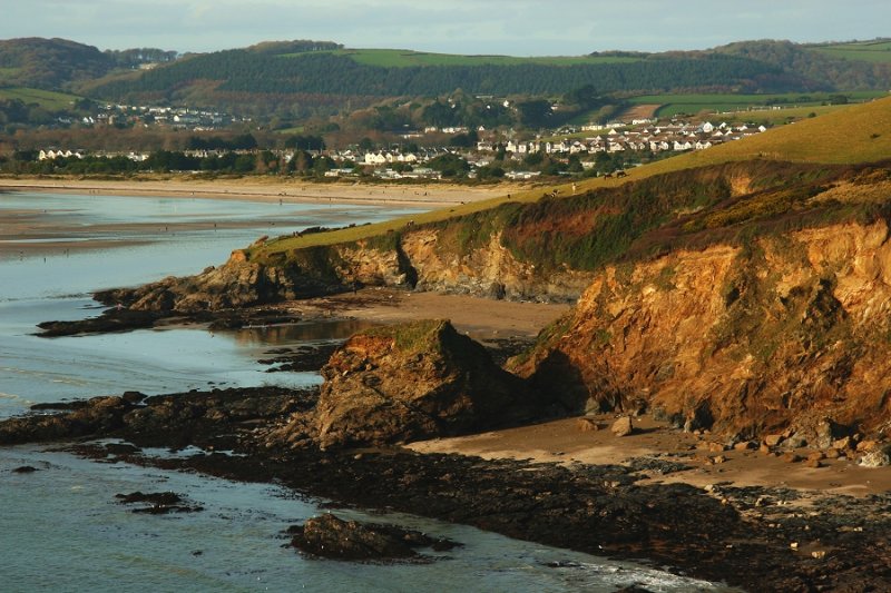 View of Par from near Polkerris