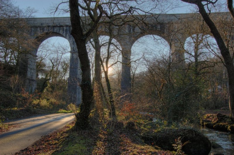 Treffry Viaduct, Luxulyan, Cornwall