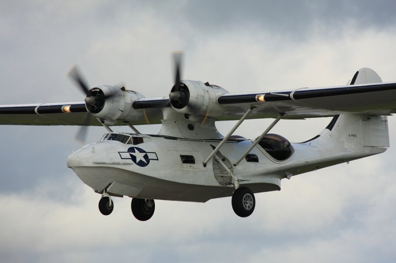PBY5A Catalina landing approach