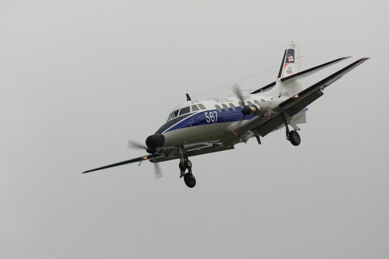 BAe Jetstream - short landing approach