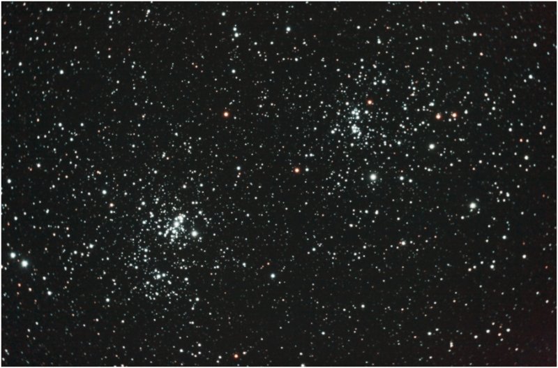 The 'Double Cluster' in Perseus