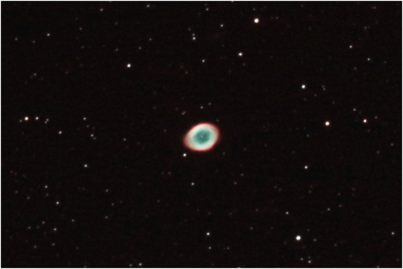 Ring Nebula, M57, in Lyra