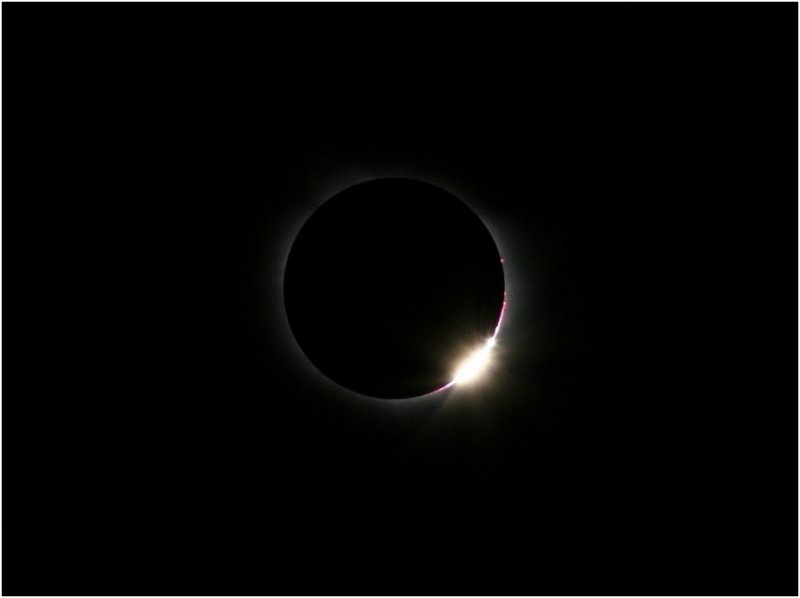 Diamond Ring at Third Contact, Libya, 29 March 2006