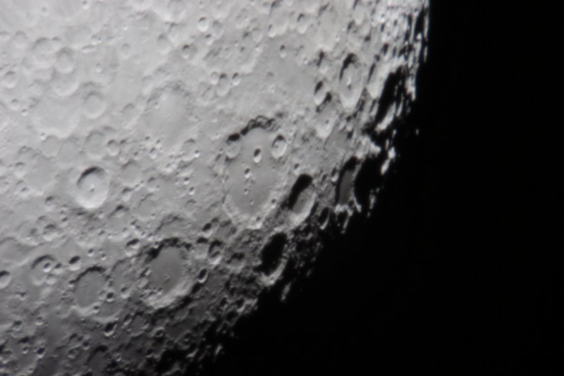 Moon - including crater Clavius