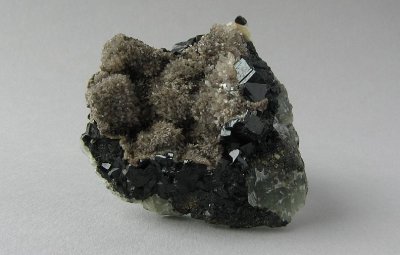 Calcite/Babingtonite/Prehnite