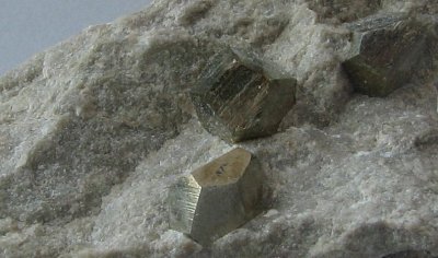 Pyrite/Matrix Detail