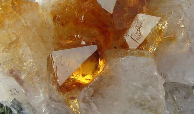 Quartz - Citrine Detail
