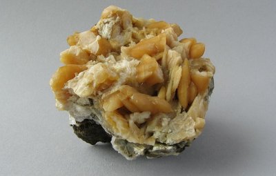 Calcite w/ Analcime & Natrolite