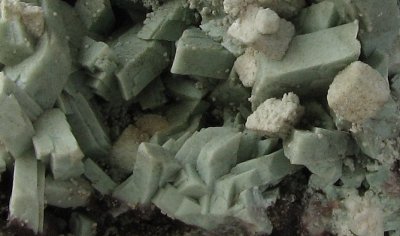 Heulandite Detail