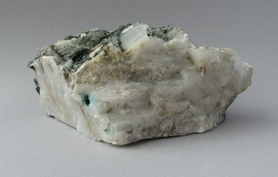 Phlogopite on Calcite