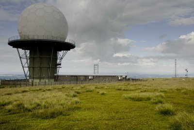 radar at the top of clee hill