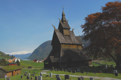 Hopperstad stavkirke from 1150 Vik