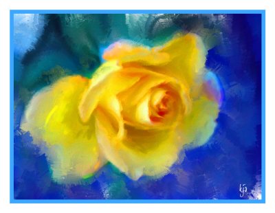Kathy's Yellow Rose