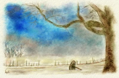 a Winter Scene   by fmr - February 2011