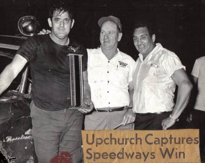 Sonny Upchurch  & Tony Formosa Sr. Fairgrounds Speedway Win.