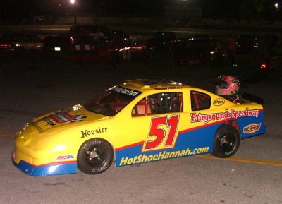 Hanna Anderson. Beech Bend Oval. August 8 2009