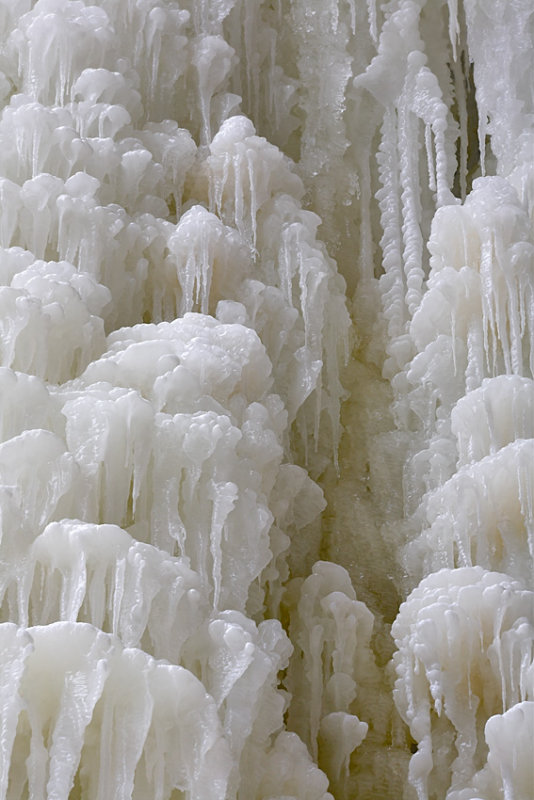 St Louis Canyon Ice Fall Detail