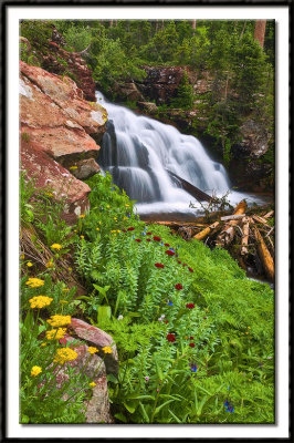 Waterfall in the Columbus Basin