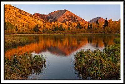 Warner Lake at Sunset