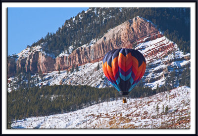 Hot Air Balloon Near Durango