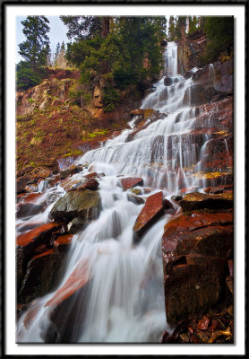 Seasonal Waterfall in La Plata Canyon