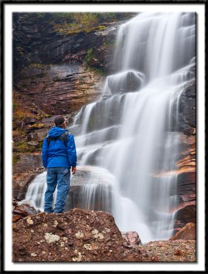 Admiring Bear Creek Falls