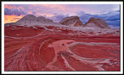 White Pocket After Sunset