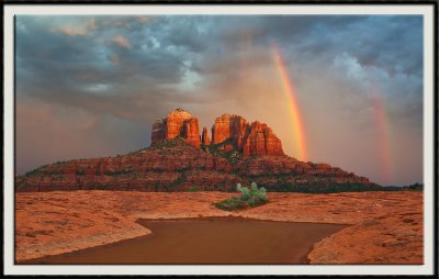 Cathedral Rainbow - Sedona, AZ