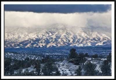 Wintry Mingus Mountains