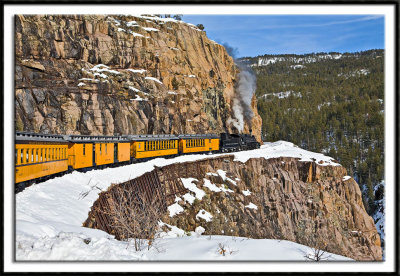 Traversing The Animas Gorge