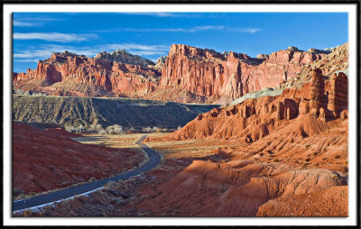 The Capitol Reef Scenic Drive
