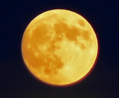 Moon from Ludington