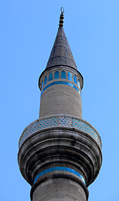 Mevlana minaret close up