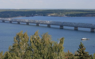 View across the Volga,Ulyanovsk