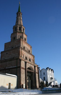 Soyembika Tower -is probably the most familiar landmark and architectural symbol of Kazan