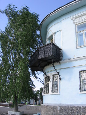 balcony in old centre